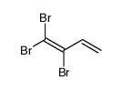 1,1,2-tribromobuta-1,3-diene Structure