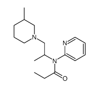 N-[1-(3-methylpiperidin-1-yl)propan-2-yl]-N-pyridin-2-ylpropanamide Structure