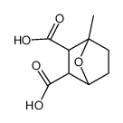 4-methyl-7-oxabicyclo[2.2.1]heptane-2,3-dicarboxylic acid结构式