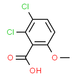 2,3-Dichloro-6-methoxybenzoic acid Structure