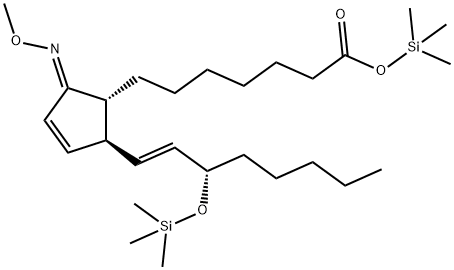 (9E,13E,15S)-9-(Methoxyimino)-15-(trimethylsiloxy)prosta-10,13-dien-1-oic acid trimethylsilyl ester picture