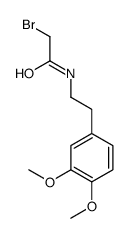 N-(bromoacetyl)homoveratrylamine结构式