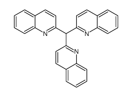 2-[di(quinolin-2-yl)methyl]quinoline结构式