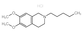 6,7-dimethoxy-2-pentyl-3,4-dihydro-1H-isoquinoline chloride picture