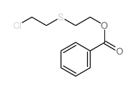 2-(2-chloroethylsulfanyl)ethyl benzoate picture