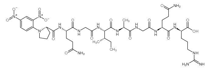 DNP-PRO-GLN-GLY-ILE-ALA-GLY-GLN-D-ARG图片