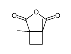 1,5-dimethyl-3-oxabicyclo[3.2.0]heptane-2,4-dione结构式