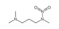 N-[3-(dimethylamino)propyl]-N-methylnitramide结构式