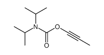 prop-1-ynyl N,N-di(propan-2-yl)carbamate结构式