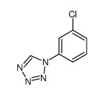 1-(3-chlorophenyl)-1H-tetrazole Structure