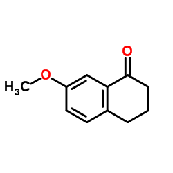 7-Methoxy-1-tetralone Structure