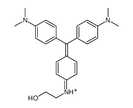 Bis[4-(dimethylamino)phenyl][4-[(2-hydroxyethyl)amino]phenyl]methylium picture