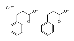 calcium bis(3-phenylpropionate)结构式