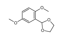 2-(2,5-dimethoxyphenyl)-1,3-dioxolane Structure