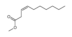 (Z)-3-decenoic acid methyl ester结构式