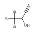 3,3,3-tribromo-2-hydroxy-propanenitrile Structure