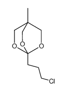 4-(3-chloropropyl)-1-methyl-3,5,8-trioxabicyclo[2.2.2]octane Structure