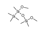 3-methoxy-2,2,3,5,5-pentamethyl-4,6-dioxa-2,3,5-trisilaheptane结构式