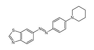 6-(4-N-piperidinylphenyl)azobenzothiazole picture