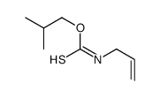 2-PROPENYL-ORTHO-(2-METHYLPROPYL)CARBAMOTHIOATE structure