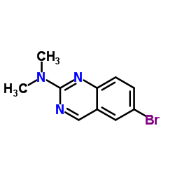 6-溴-n,n-二甲基-2-喹唑啉胺图片