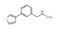 N-甲基-n-(3-噻吩-3-苄基)胺图片