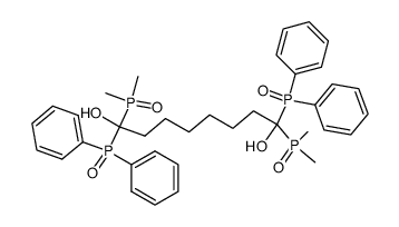 1,8-Bis(dimethylphosphoryl)-1,8-bis(diphenylphosphoryl)-1,8-octandiol Structure