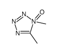 1,5-dimethyl-1-oxidotetrazol-1-ium结构式