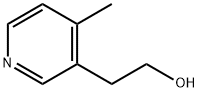 3-Pyridineethanol, 4-methyl- Structure