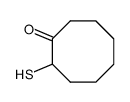 2-mercapto-cyclooctanone structure