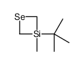 3-tert-butyl-3-methyl-1,3-selenasiletane Structure