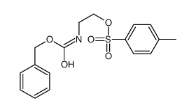 2-(BENZYLOXYCARBONYLAMINO)ETHYL 4-METHYLBENZENESULFONATE structure