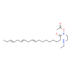 N-[2-[(2-hydroxyethyl)amino]ethyl]octadeca-9,12,15-trienamide monoacetate picture