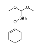 cyclohexen-1-yloxy(dimethoxymethyl)silane Structure