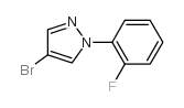 4-Bromo-1-(2-fluorophenyl)-1H-pyrazole structure