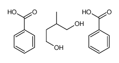 benzoic acid,2-methylbutane-1,4-diol Structure