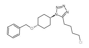 反式-5-(4-氯丁基)-1-[4-(苯基甲氧基)环己基]-1H-四唑图片