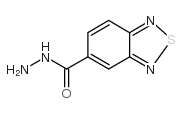 2,1,3-benzothiadiazole-5-carbohydrazide structure