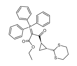 ethyl 3--3-oxo-2-(triphenylphosphoranidene)propanoate结构式