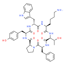 CYCLO(D-TRP-LYS-THR-PHE-PRO-TYR) picture