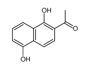 1-(1,5-dihydroxynaphthalen-2-yl)ethanone Structure