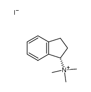 (+)-indan-1-yl-trimethyl-ammonium, iodide结构式