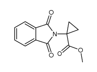 methyl 1-(1,3-dihydro-1,3-dioxo-2h-isoindol-2-yl)cyclopropanoate Structure