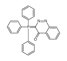 3-(triphenyl-λ5-phosphanylidene)cinnolin-4-one结构式