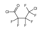 4-chloro-2,2,3,3,4,4-hexafluorobutanoyl chloride Structure