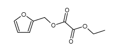 ethyl (furan-2-ylmethyl) oxalate Structure