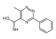 6-methyl-3-phenyl-1,2,4-triazine-5-carboxamide结构式