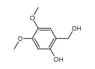 2-Hydroxy-4,5-dimethoxybenzyl alcohol结构式