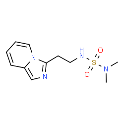 N'-[2-(Imidazo[1,5-a]pyridin-3-yl)ethyl]-N,N-dimethylsulfuric diamide结构式