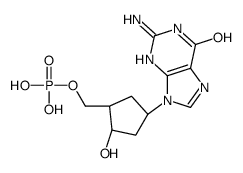 carbocyclic 2'-deoxyguanosine 5'-triphosphate Structure